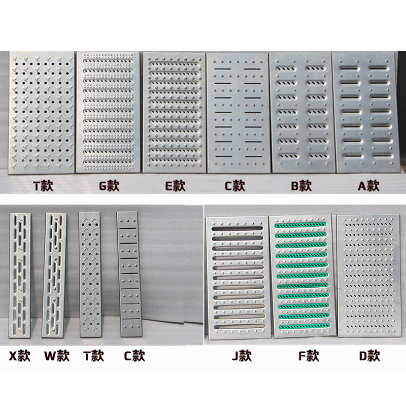 不锈钢地沟盖板30公分E款