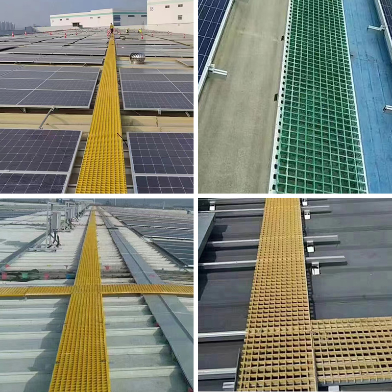 玻璃钢格栅光伏走道专用
